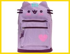 mochila pusheen morada