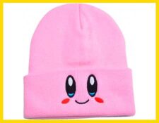 gorro kirby rosa