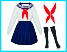 uniforme de anime para niñas