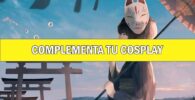 máscaras de anime cosplay