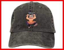 gorra demon slayer inosuke gris