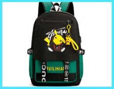 mochila pokemon pikachu